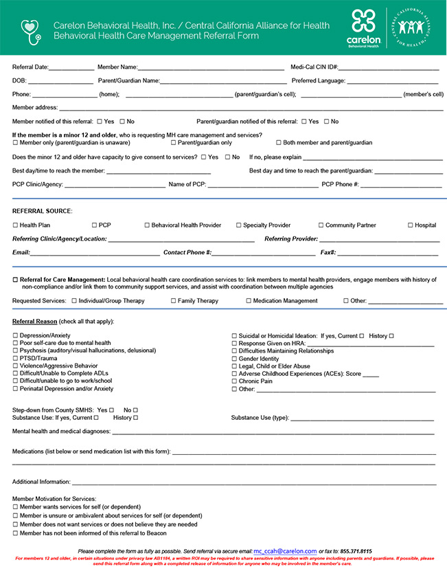 What Is A Cal Referral Letter In Chinese Infoupdate