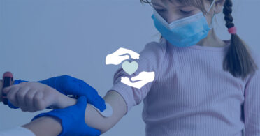 Girl Receiving Vaccine