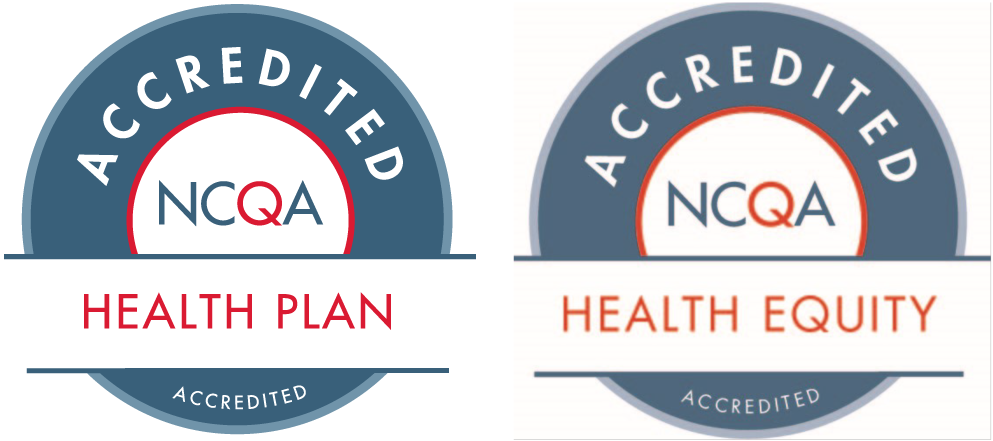 NCQA Health Plan and NCQA Health Equity Accreditation Seals