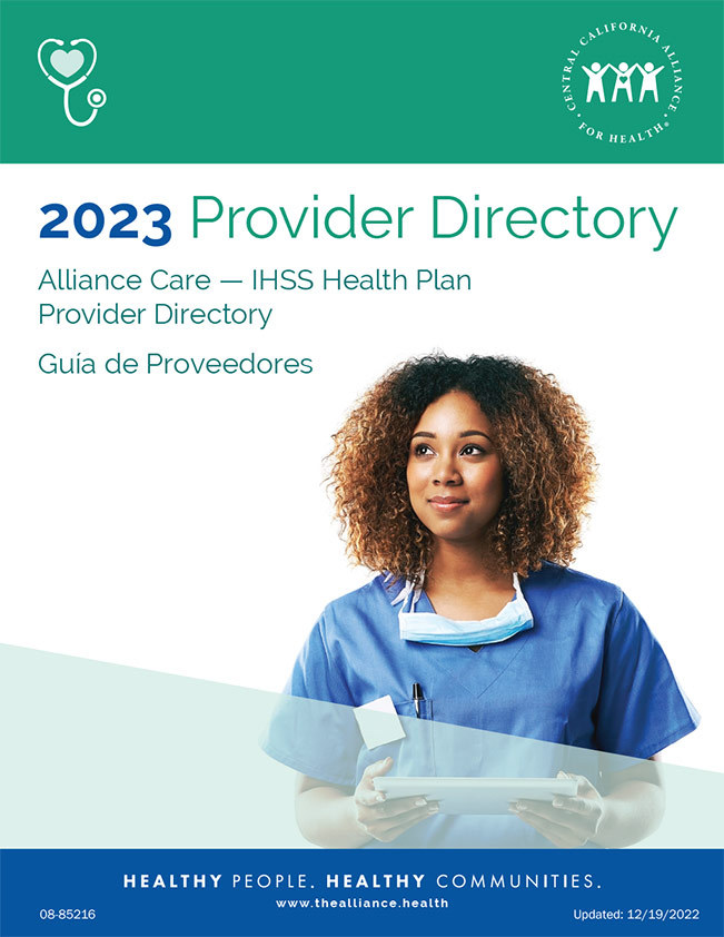 Alliance Care IHSS Health Plan Provider Directory