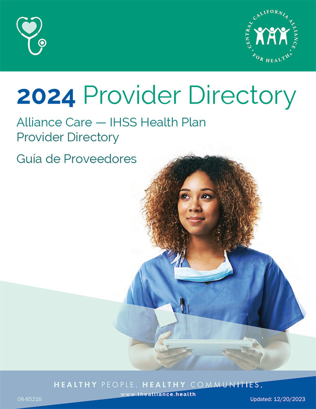 Alliance Care IHSS Health Plan Provider Directory
