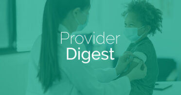 Provider digest kid getting a vaccine